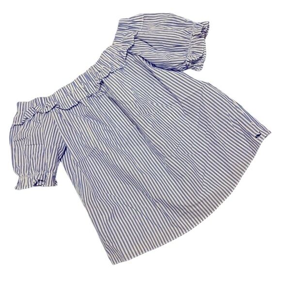 Vineyard Vines for Target Striped Off the Shoulder Top - Picture 1 of 5